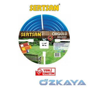 Sertsan Örgülü Şeffaf Hortum – 1 1/4″ – 50m
